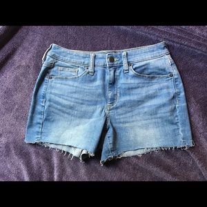 Universal Thread High Rise Midi Jean Shorts